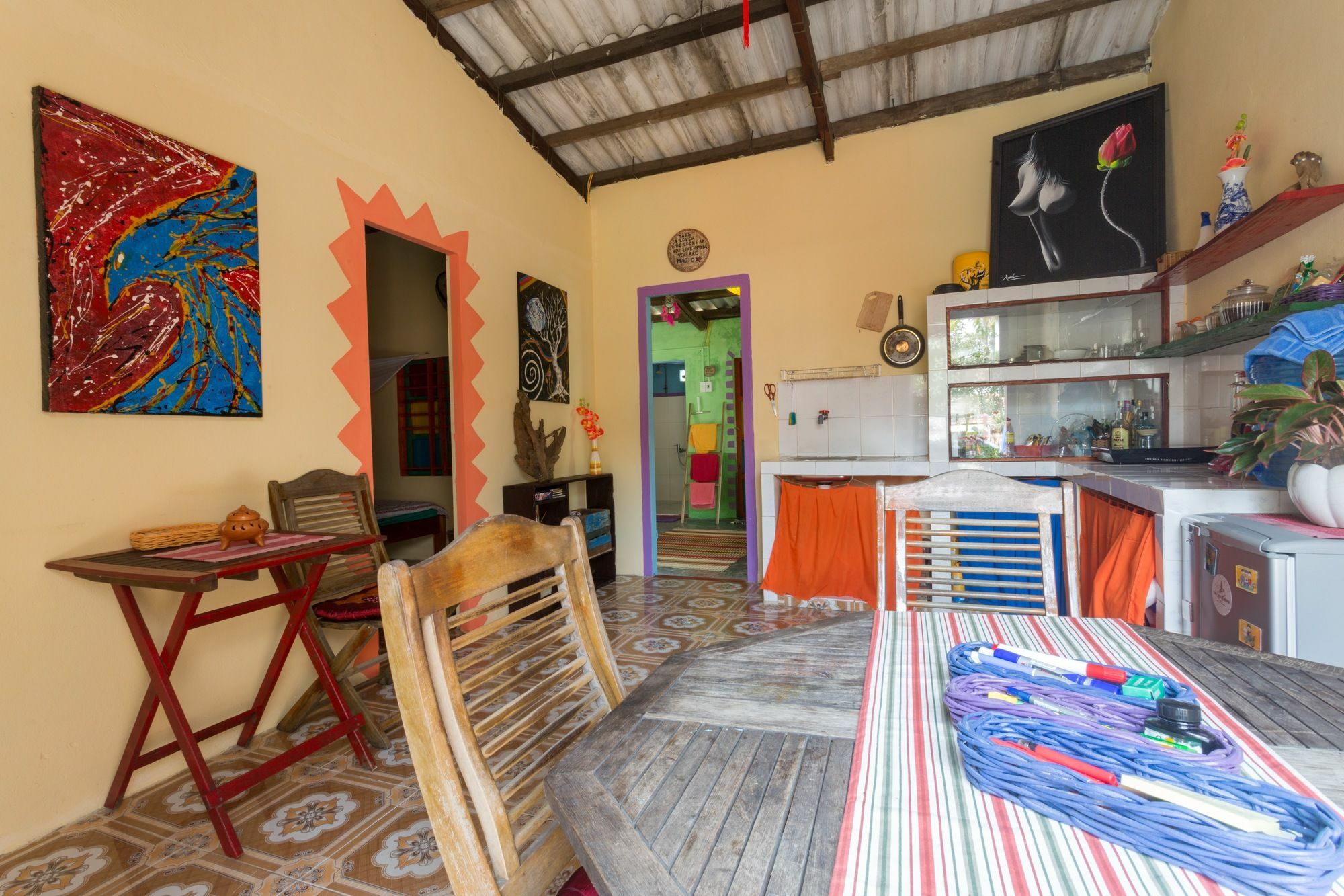 The Hoi An Hippie House Lägenhet Exteriör bild